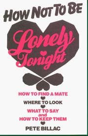Tapa de How not to be lonely tonight