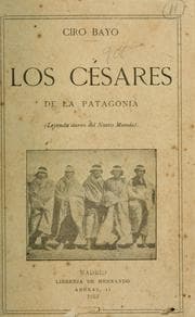 Tapa de Los Césares de la Patagonia