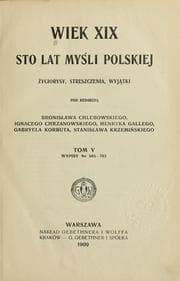 Tapa de Wiek XIX