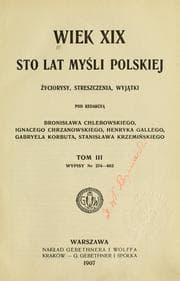 Tapa de Wiek XIX