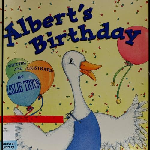 Tapa de Albert's birthday