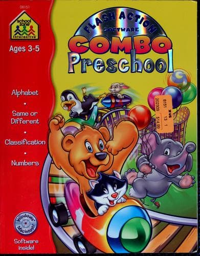 Tapa de Flash action software combo preschool