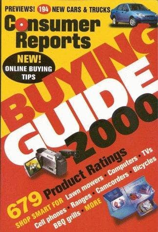 Tapa de Consumer Reports Buying Guide 2000 (Consumer Reports Buying Guide Issue, 2000) (Consumer Reports Buying Guide Issue, 2000)