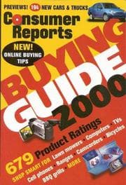 Tapa de Consumer Reports Buying Guide 2000 (Consumer Reports Buying Guide Issue, 2000) (Consumer Reports Buying Guide Issue, 2000)