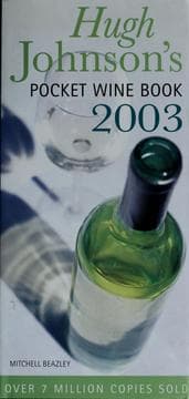 Tapa de Hugh Johnson's Pocket Wine Book 2003