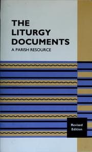 Tapa de The liturgy documents