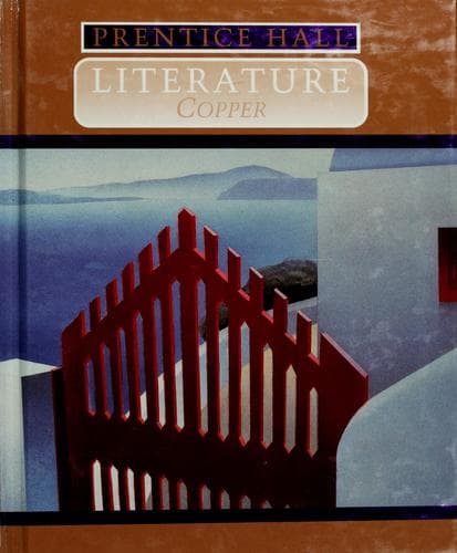 Tapa de Prentice Hall literature