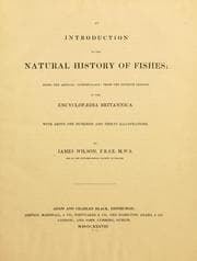Tapa de An introduction to the natural history of fishes