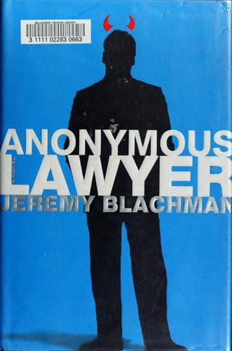 Tapa de Anonymous lawyer