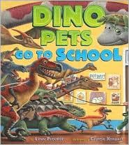 Tapa de Dino Pets Go to School