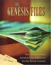 Tapa de The Genesis Files