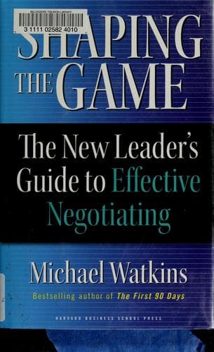 Tapa de Shaping the game