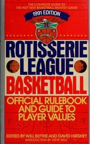 Tapa de Rotisserie league basketball