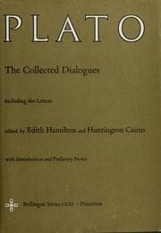 Tapa de The collected dialogues, including the Letters