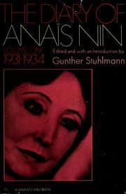 Tapa de The diary of Anaïs Nin