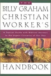 Tapa de Billy Graham Christian Worker Handbook