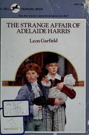 Tapa de The strange affair of Adelaide Harris