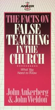 Tapa de The facts on false teaching in the church
