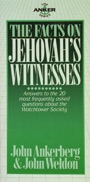 Tapa de The Facts on Jehovah's Witnesses (The Anker Series)