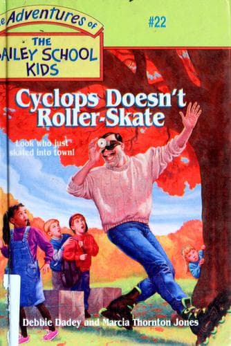 Tapa de Bailey School Kids: Cyclops Doesn't Roller-Skate