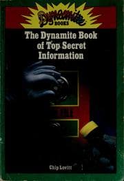 Tapa de The dynamite book of top secret information