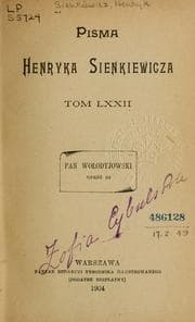 Tapa de Pisma Henryka Sienkiewicza