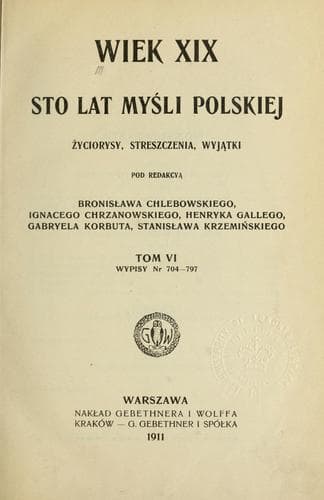 Tapa de Wiek XIX
