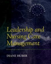 Tapa de Leadership and nursing care management