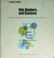 Tapa de Sets, numbers, and systems
