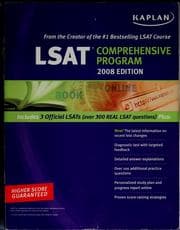 Tapa de LSAT 2008 edition comprehensive program