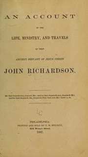 Tapa de An account of the life