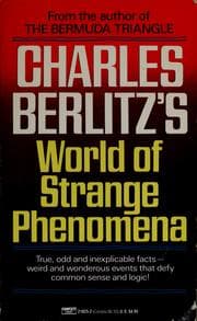 Tapa de Charles Berlitz's world of strange phenomena