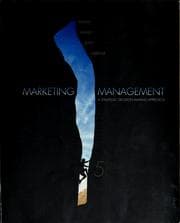 Tapa de Marketing management