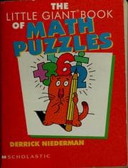 Tapa de The little giant book of math puzzles