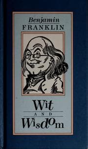 Tapa de Ben Franklin's wit & wisdom
