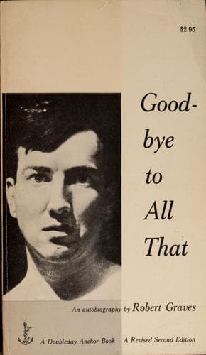 Tapa de Good-bye to all that