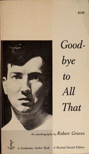 Tapa de Good-bye to all that