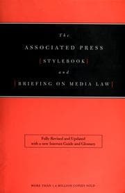 Tapa de The Associated Press stylebook and briefing on media law