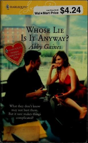 Tapa de Whose Lie Is It Anyway?