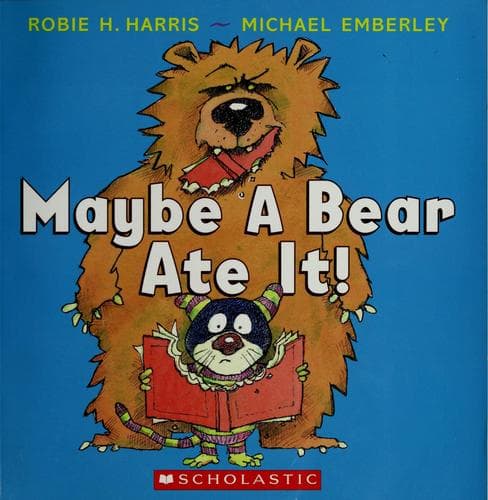 Tapa de Maybe a bear ate it!