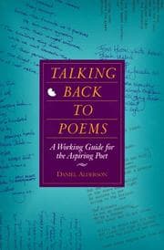 Tapa de Talking back to poems