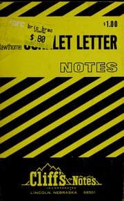 Tapa de The scarlet letter