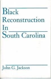 Tapa de Black Reconstruction in South Carolina