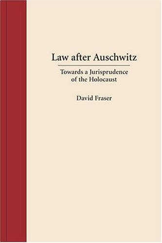 Tapa de Law After Auschwitz