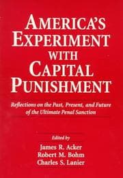 Tapa de America's experiment with capital punishment