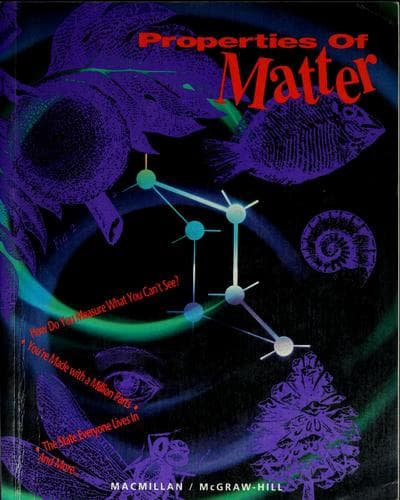 Tapa de Properties of matter