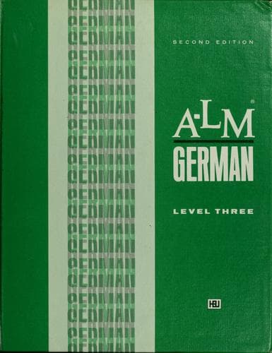 Tapa de A-LM German, level three