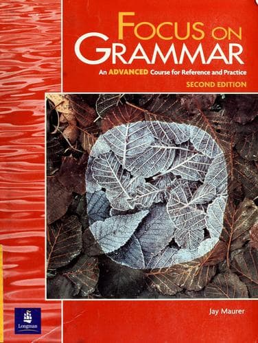 Tapa de Focus on grammar