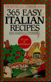 Tapa de 365 easy Italian recipes