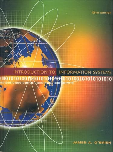 Tapa de Introduction to Information Systems